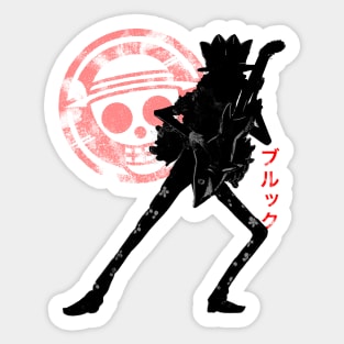 Crimson Music Sticker